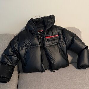 Prada Black Puffer Jacket